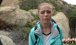 Amazing hiking pov 3some with penny pax and sarah shevon