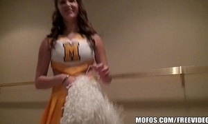 Mofos -hot cheerleader holly shows her spirit