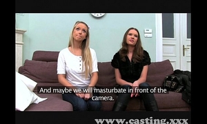 Casting 2 sexy russians part 1