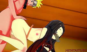 Demon Slayer Naruto - Naruto Broad in the beam Dick Having Sex with Nezuko and cum in her dispirited pussy 2/2