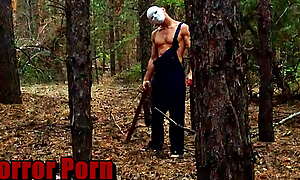 Masked man fucked a stuck soldier who was trapped / Russian Gay HORROR PORN