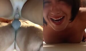 MAELLE LOVES ANAL PAIN:SLUTTY BITCH! ROUGH FUCK DOGGYSYLE ANAL AND OPENING TORMENT for her TIGHT ASSHOLE with NO MERCY