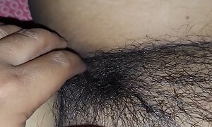Stepmom hairy pussy touched. Risky capture for u all.