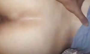 Babe with big ass, fucked prone bone, ends with cumshot