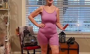 Danielle Dubonnet 65 Year old granny Try On #1