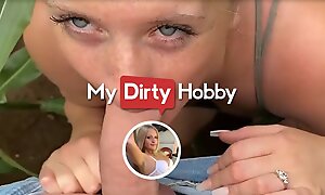MyDirtyHobby - Horny Blonde Barbie_Brilliant Puts On Airy Clothes & Lures The Farmer To Fuck Her
