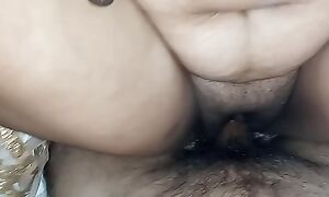 Punjabi Indian aunty fucked in POV cowgirl style with loud moans
