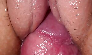 I fucked my hot stepsister, creamy cunt and close up cum on pussy