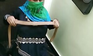 Hijab girl hard job by hindu