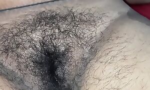 Orgasm of Indian Mature Cute lady with BF- tight hairy pussy deep fingering & close up of G spot & pissing spot etc..