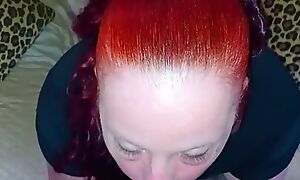 Spooky Glam whore Resaboo gets her wet ass pussy creampied in her witchy thongs
