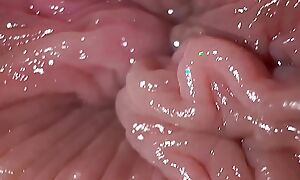 Close up ass fingering and dirty talk, anal masturbation orgasm