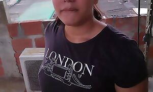 I CATCH MY STEPSISTER SMOKING ON THE ROOF AND ASKS ME TO FUCK WHILE SHE SUCKS MY COCK SO I WON'T TELL MY STEPMOM ABOUT IT
