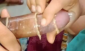Desi Indian bhabhi dotted condom Sex