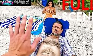 Woah My HOT AF Stacked Stepsis Just Fucked Me At The Beach, LOAD BLOWN - Serena Santos - MyPervyFamily