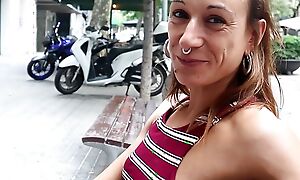 I meet my favourite amateur pornstar in the street and we fuck